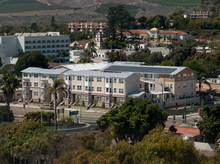 aerial view of Encanto Del Mar units