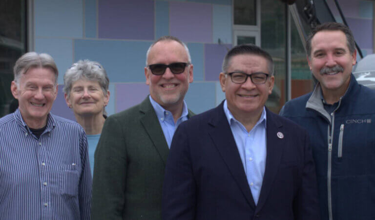 group of smiling people
