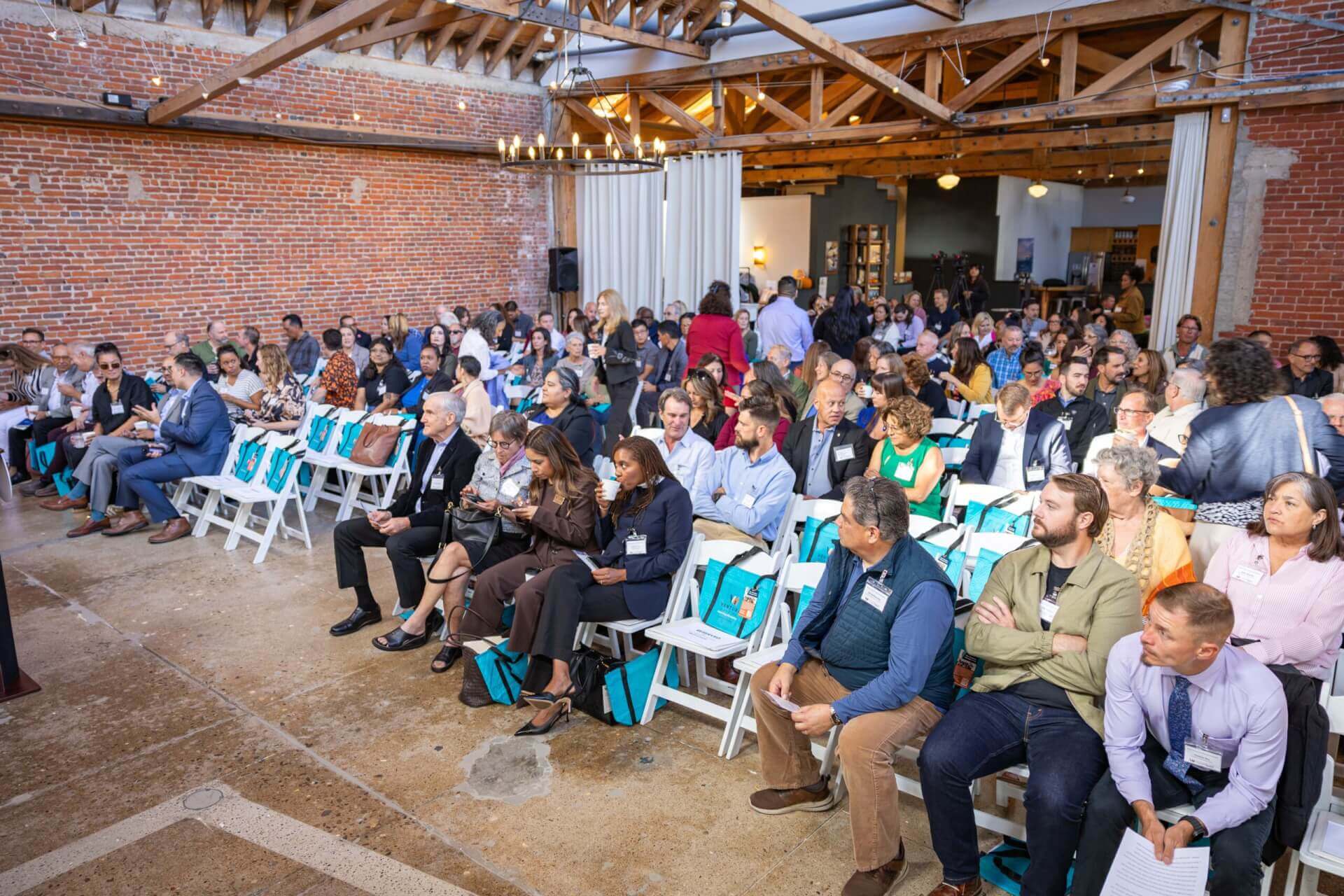 people sitting in the audience
