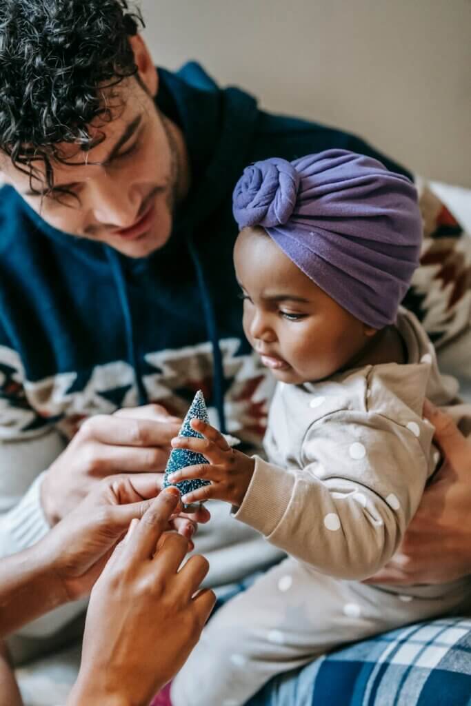 Father and daughter